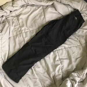 North Face XS Gray Nylon Hiking Pants/ Shorts